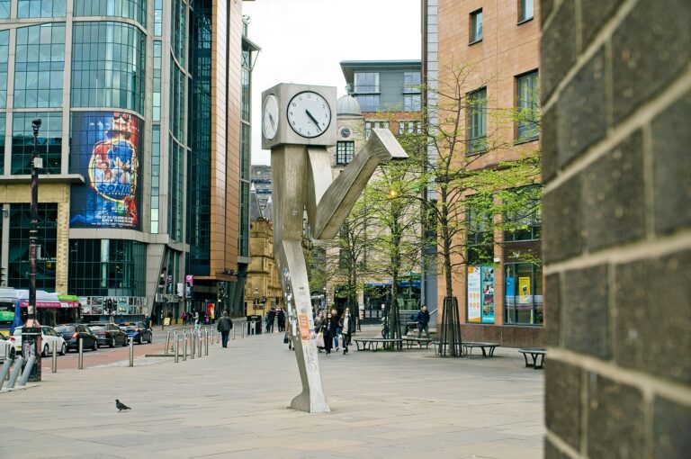 Ulice Glasgow.
