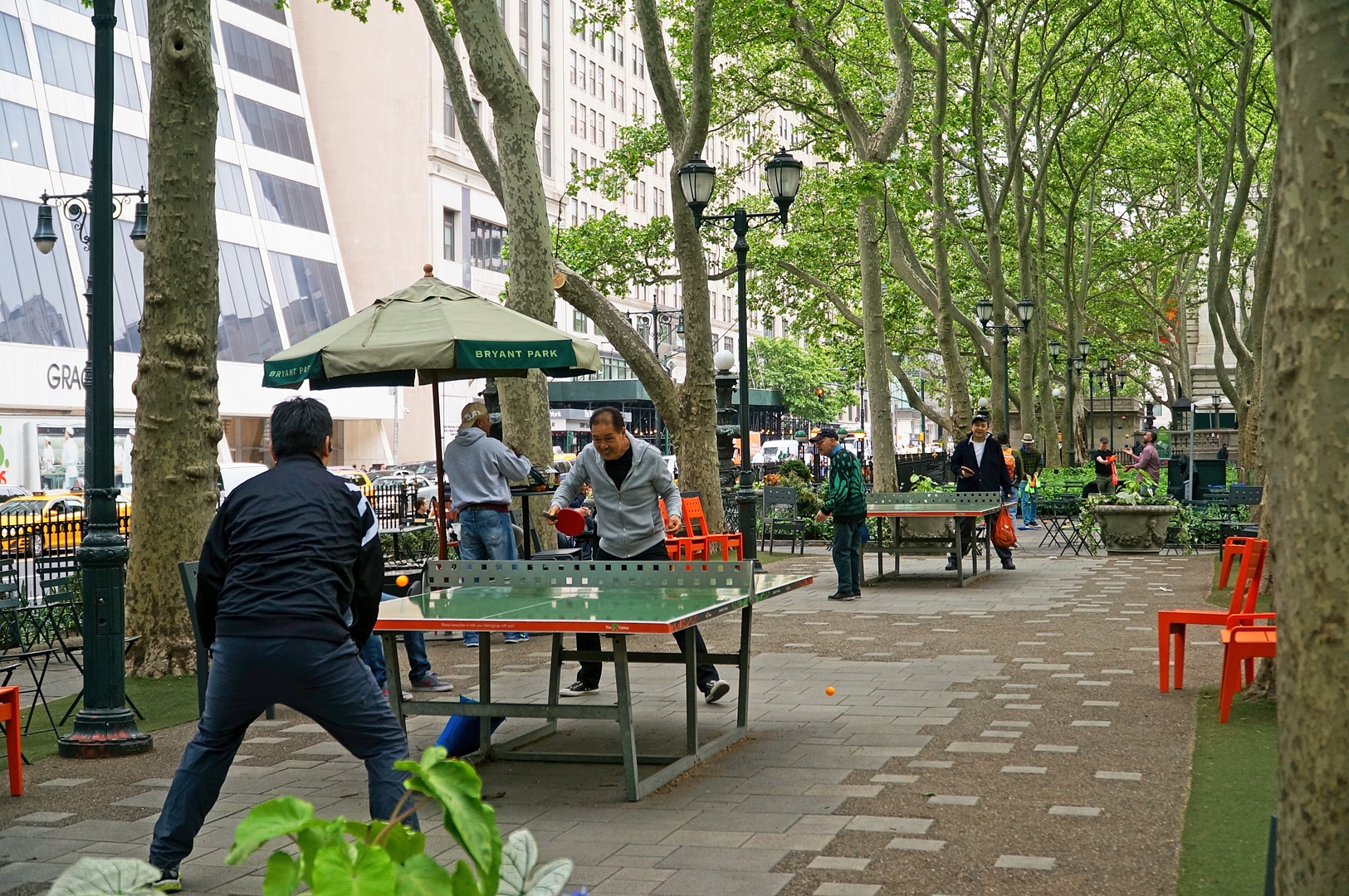 Manhattan, Bryant Park.