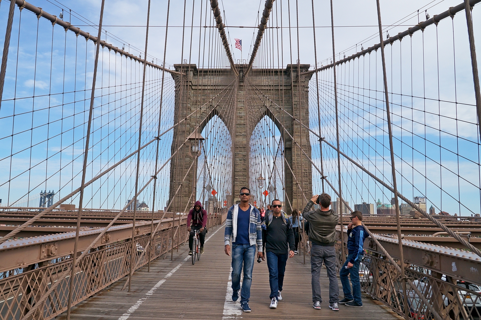 Brooklyn Bridge.