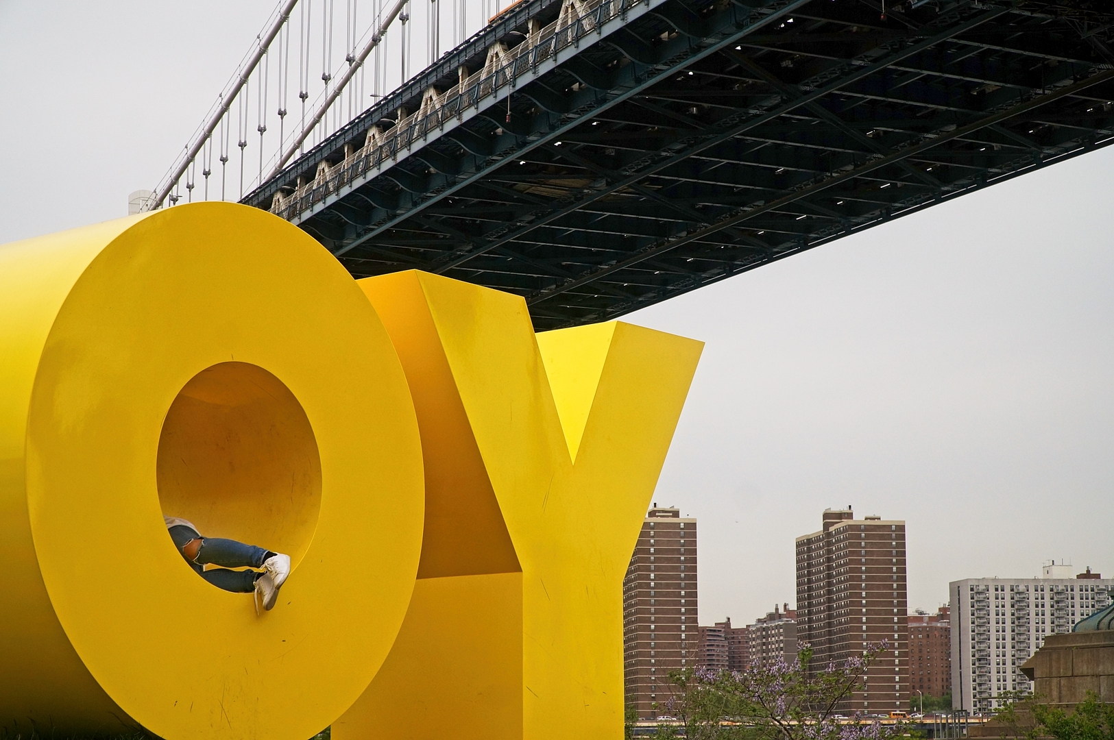 Brooklyn, Manhattan Bridge i OY.