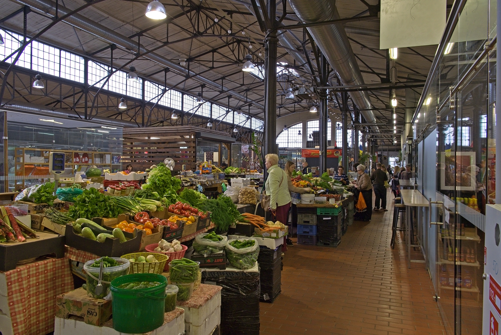 Wilno, Halės Turgus.