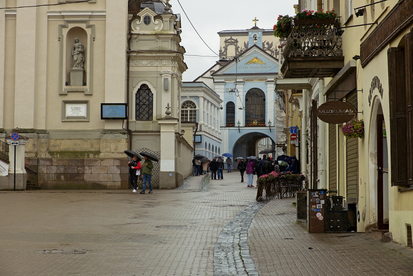 Wilno, Ulica Ostrobramska.