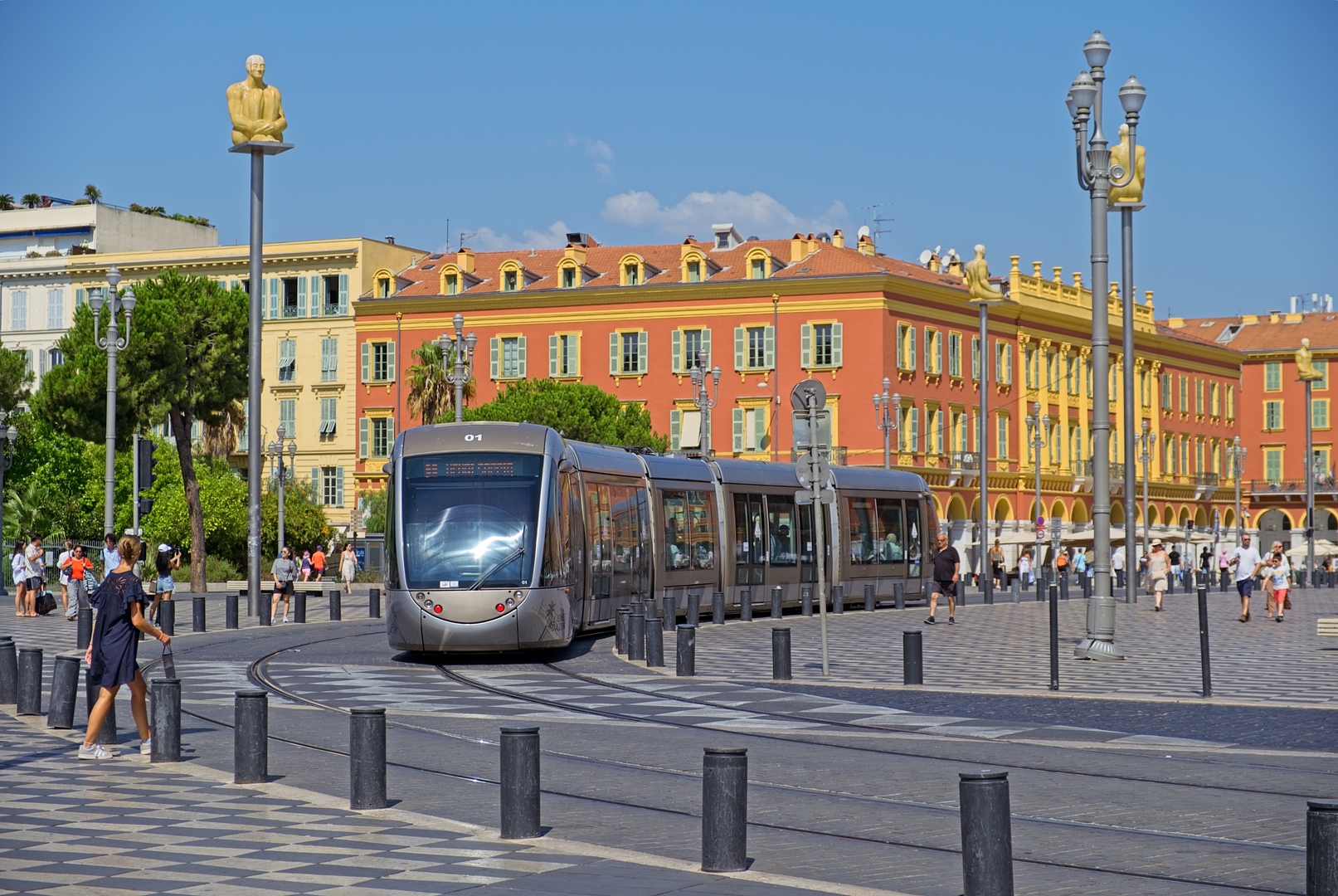 Nicea, Plac Masséna.