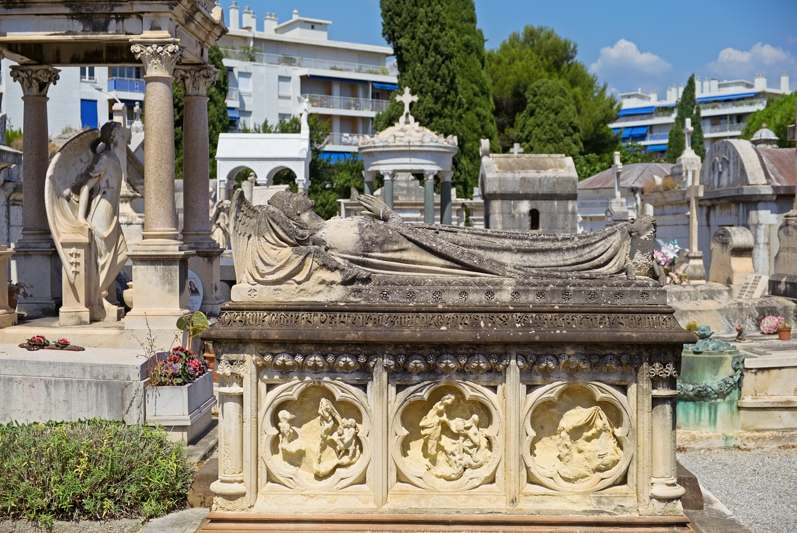 Nicea, Cmentarz Cimiez.
