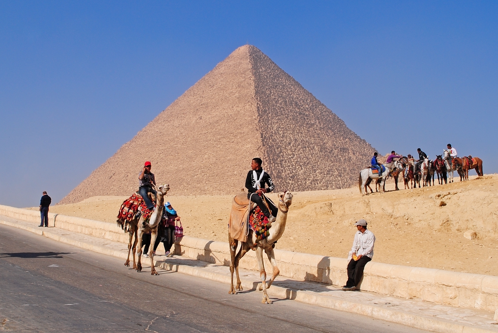 Giza, Piramida Cheopsa.