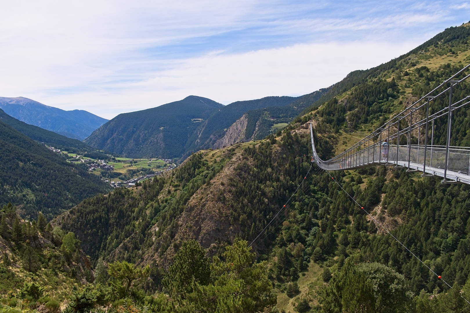 Pont Tibetà de Canillo.